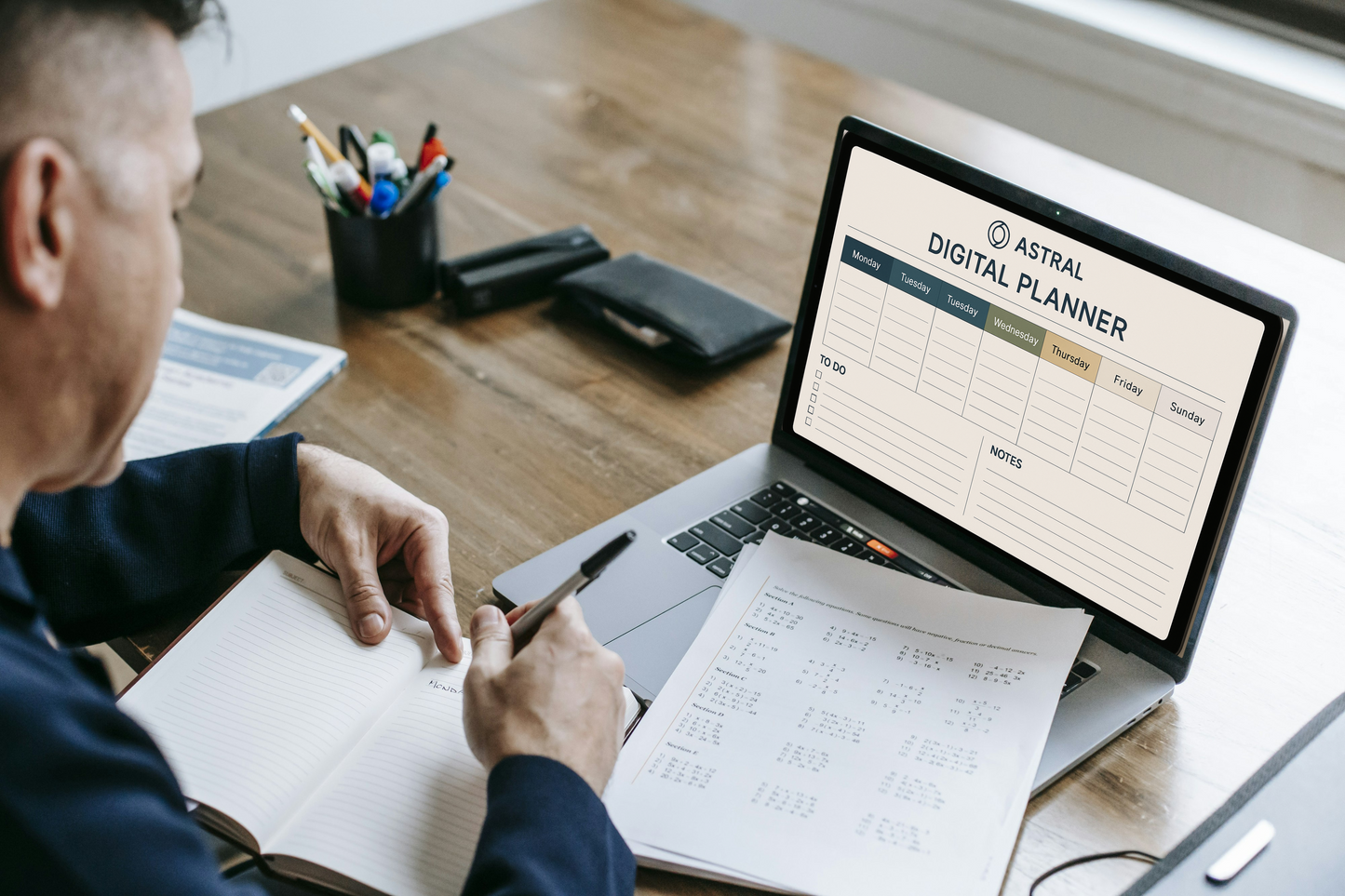 Astral - planner digitale mensile