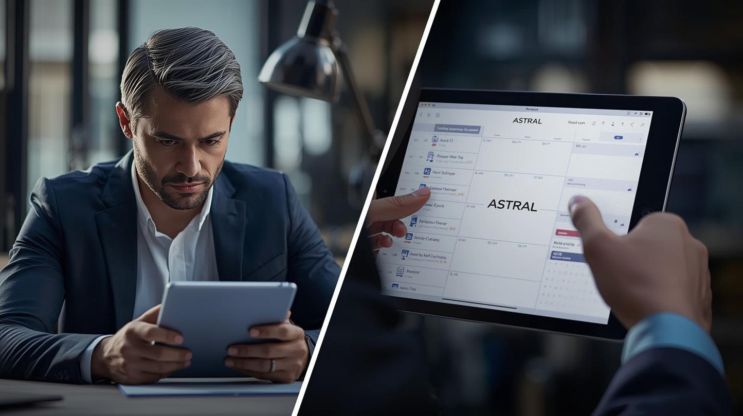 Astral - planner digitale mensile