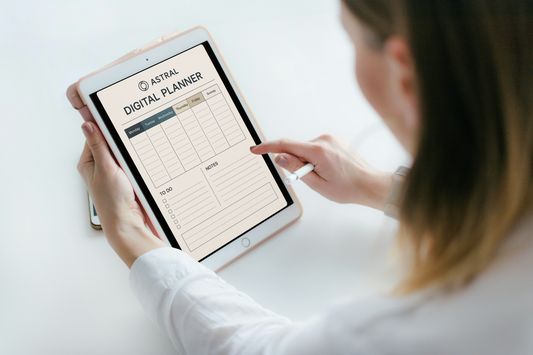 Astral - planner digitale mensile